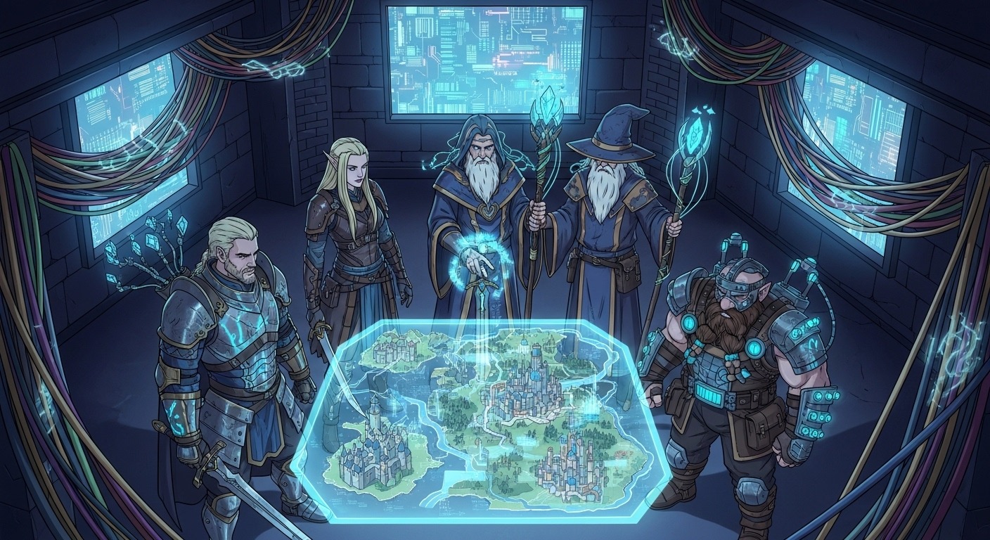 D&D en ligne vs D&D sur table : pourquoi internet a