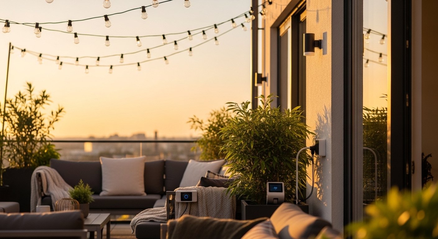 terrasse connectée test après